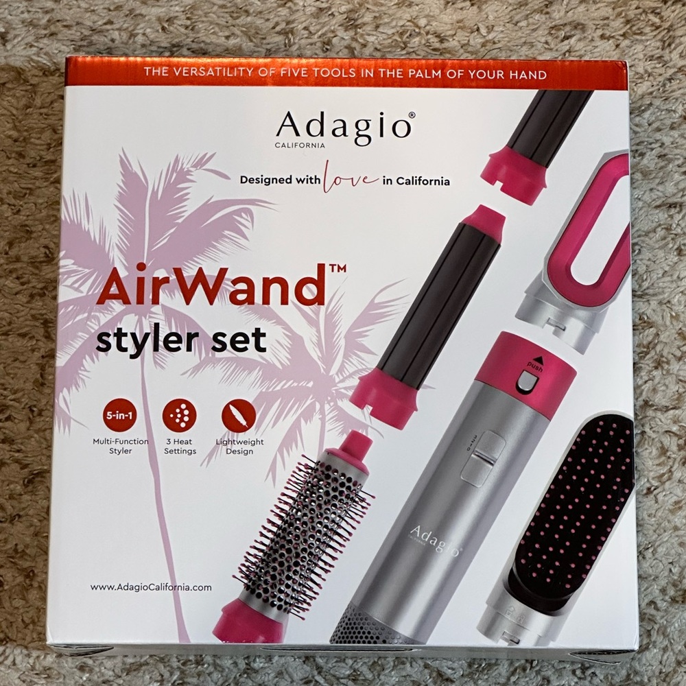 Adagio California Airwand Styler Set